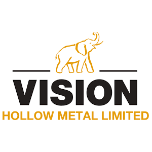 Vision Hollow Metal Logo